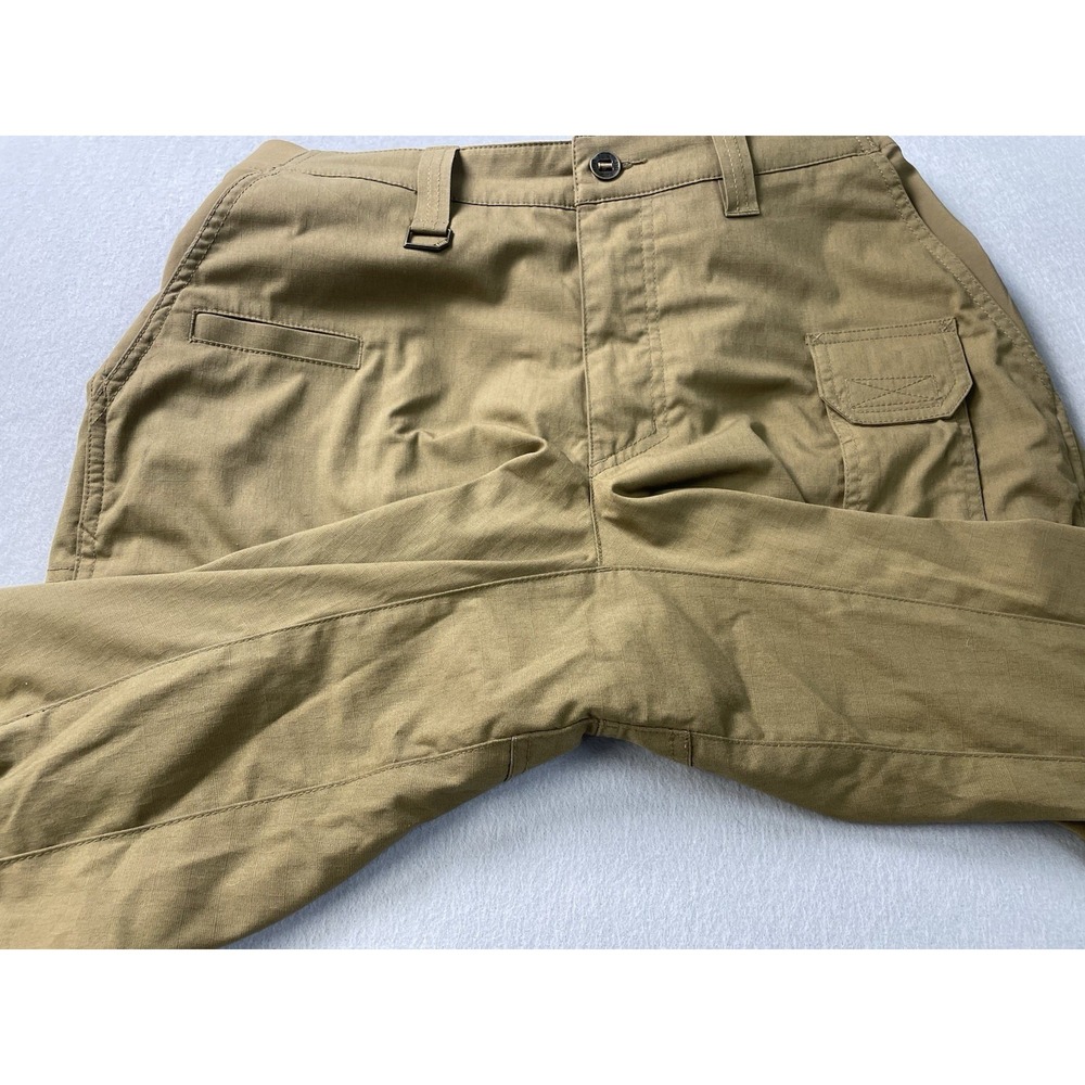 5.11 Tactical Men's Khaki Cargo Pants Ripstop Work Outdoor Rugged Relaxed 34X34 - Picture 10 of 16